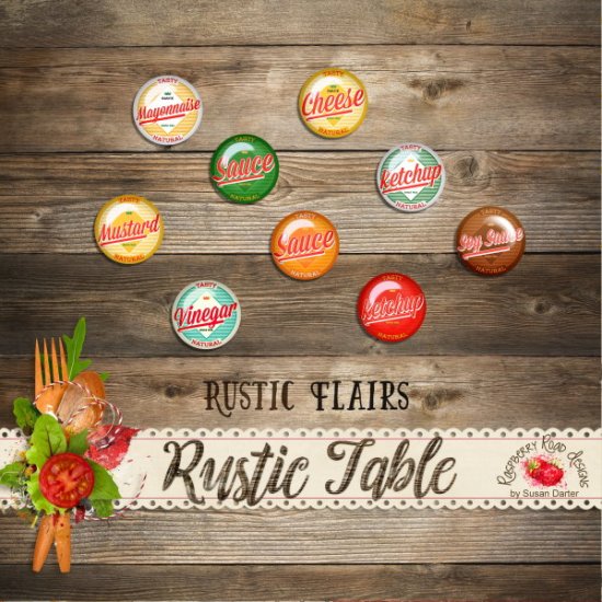 Rustic Table Flairs - Click Image to Close