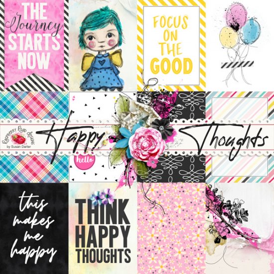 Happy Thoughts Journal Cards - Click Image to Close