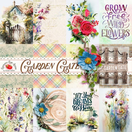 Garden Gate Journal Cards - Click Image to Close
