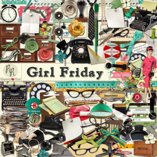 Girl Friday Element Set - Click Image to Close