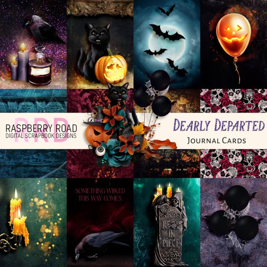 Dearly Departed Journal Cards - Click Image to Close
