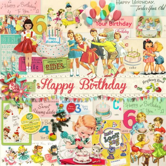 Happy Birthday Ephemera - Click Image to Close