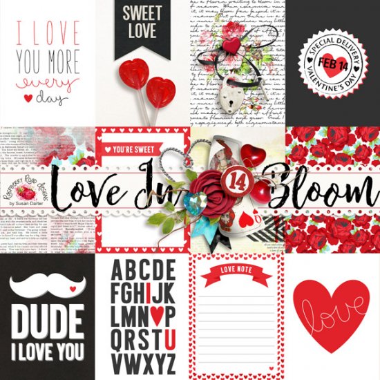 Love In Bloom Journal Cards - Click Image to Close
