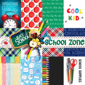 School Zone Journal Cards