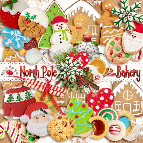North Pole Bakery Cookies - Click Image to Close