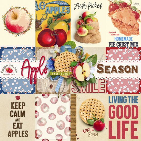 Apple Season Journal Cards