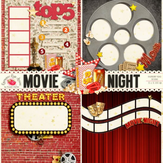 Movie Night QP Set - Click Image to Close