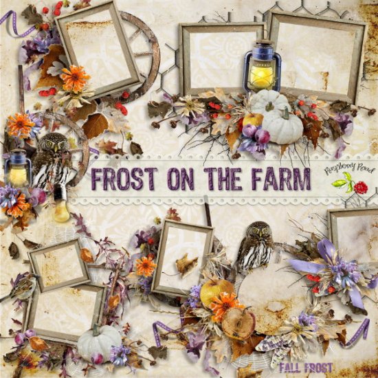 Frost On The Farm Cluster Set - Click Image to Close