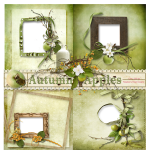 Autumn Apples EK QP Set Autumn Apples EK QP Set