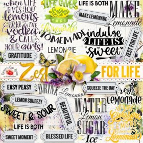 Zest For Life Wordart