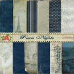 Paris Nights Paper Set