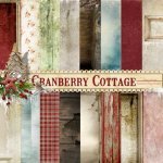 Cranberry Cottage Paper Set