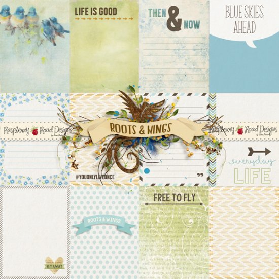 Roots And Wings Journal Cards - Click Image to Close