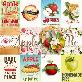 Apple Pie Journal Cards
