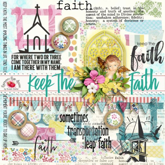 Keep The Faith Mixed Set - Click Image to Close