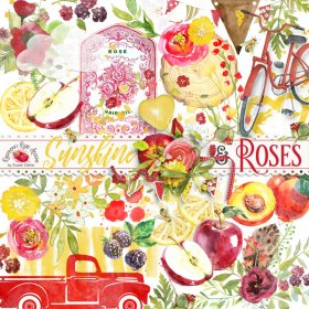 Sunshine And Roses Watercolors
