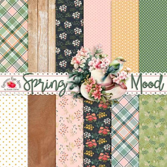 Spring Mood Papers - Click Image to Close