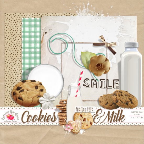 Cookies And Milk Freebie - Click Image to Close