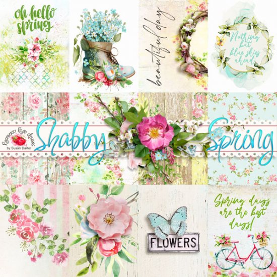 Shabby Spring Journal Cards - Click Image to Close