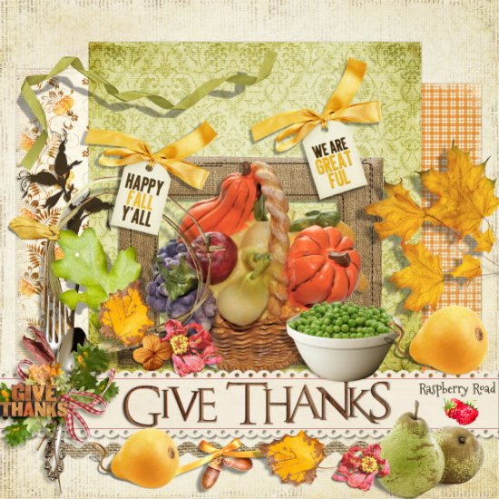 Give Thanks Mini Kit - Click Image to Close