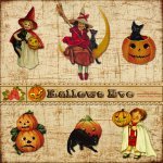 Hallows Eve Clipart Set Hallows Eve Clipart Set