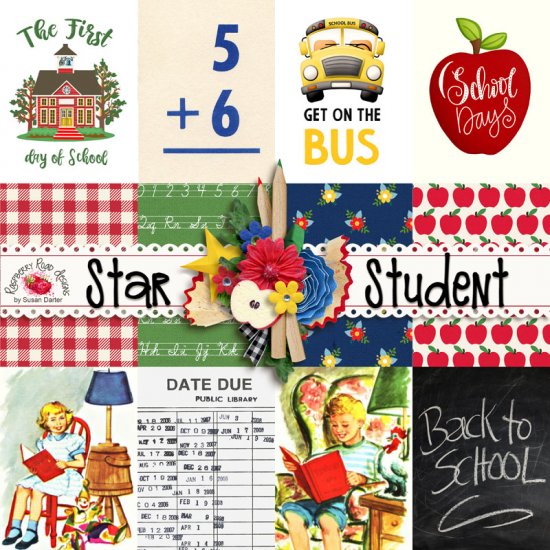 Star Student Journal Cards