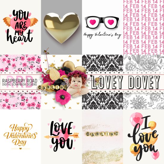 Lovey Dovey Journal Cards - Click Image to Close