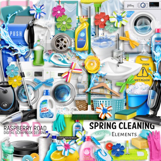 Spring Cleaning Elements - Click Image to Close