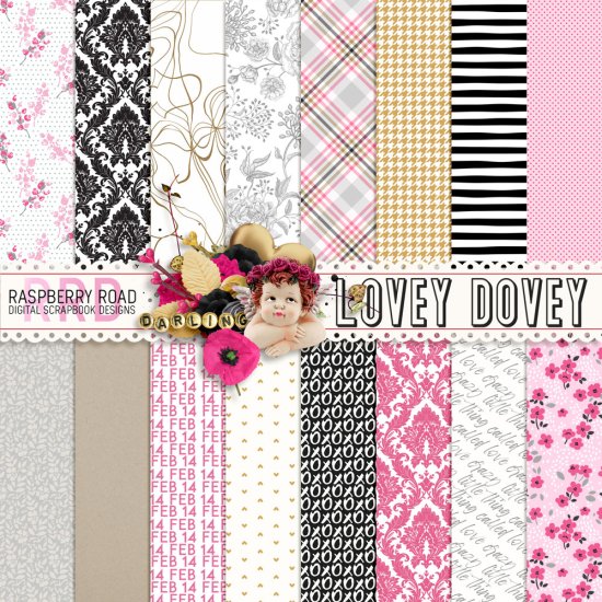 Lovey Dovey Papers - Click Image to Close