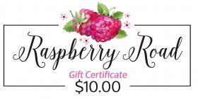 $10 Gift Certificate