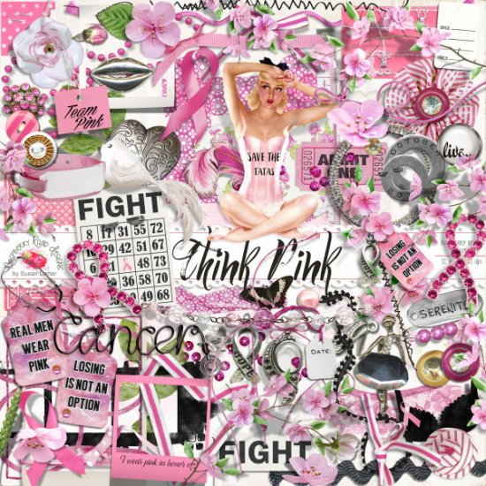 Think Pink Element Set - Click Image to Close