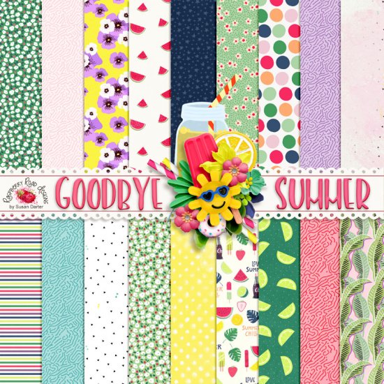 Goodbye August Paper Set