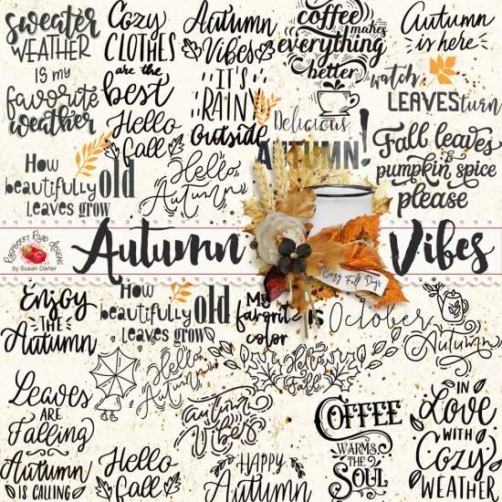 Autumn Vibes WordArt - Click Image to Close