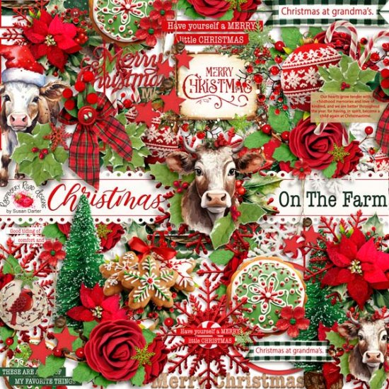 Christmas On The Farm Clusters - Click Image to Close