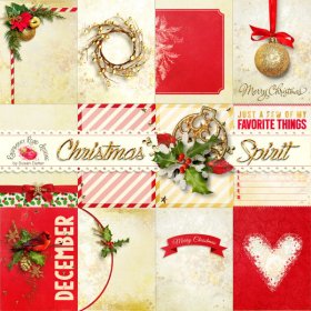 Christmas Spirit Journal Cards