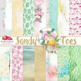 Sandy Toes Paper Set
