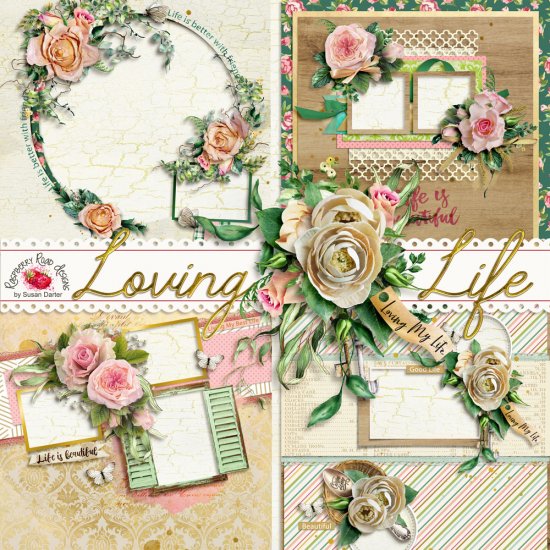 Loving Life QP Set - Click Image to Close