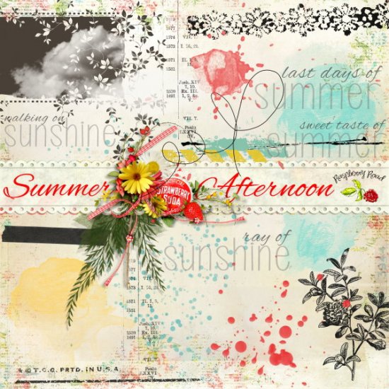 Summer Afternoon Stamp Set