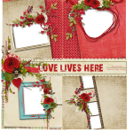 Love Lives Here EK QP Set