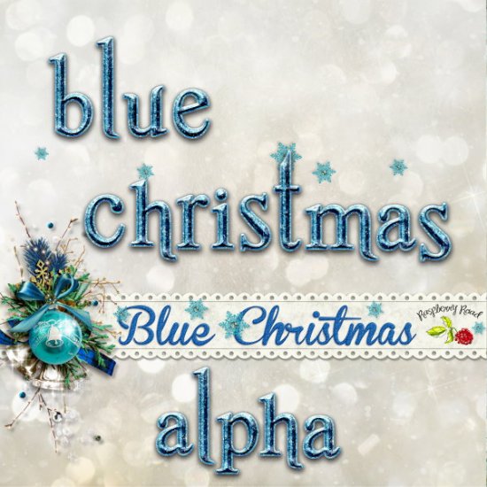 Blue Christmas Alpha - Click Image to Close