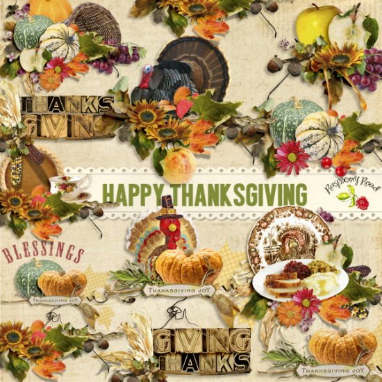 Happy Thanksgiving Clusters - Click Image to Close