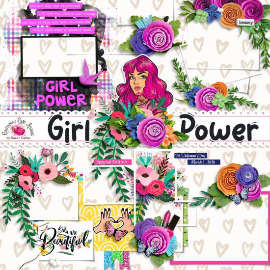 Girl Power Clusters - Click Image to Close