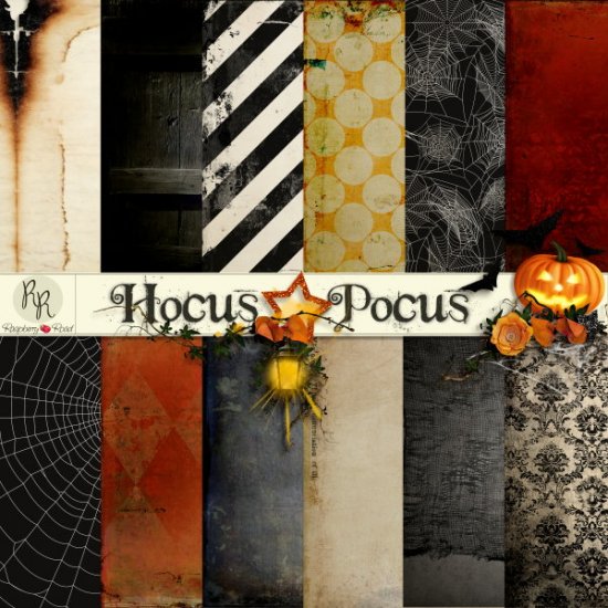 Hocus Pocus Paper Set - Click Image to Close