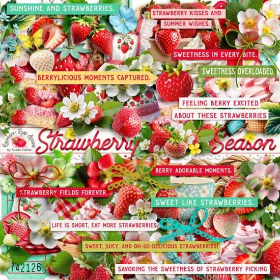 Strawberry Season Elements