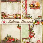 Autumn Harvest Stacked Paper Set Autumn Harvest Stacked Paper Set