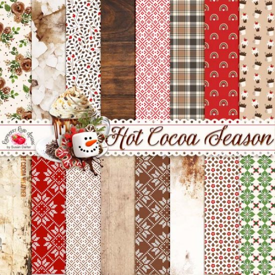 Hot Cocoa Season Papers - Click Image to Close