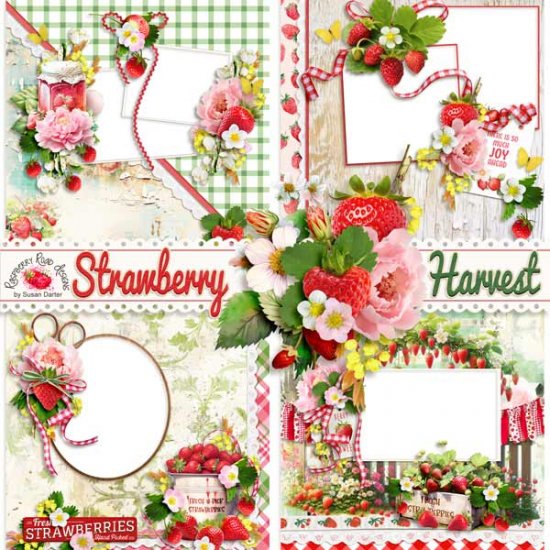 Strawberry Harvest QP Set - Click Image to Close