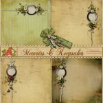 Memoirs & Keepsakes Memoryboards Set2