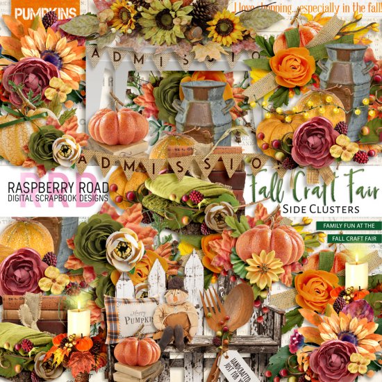 Fall Craft Fair Side Clusters - Click Image to Close
