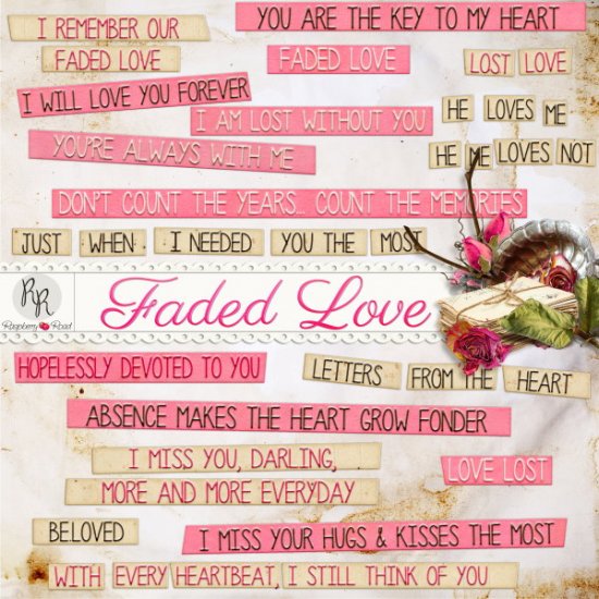 Faded Love WordArt - Click Image to Close